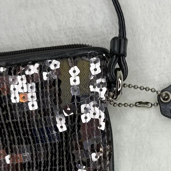 REHAB Coach Black and silver Sequin Women's Bag - Picture 4 of 7